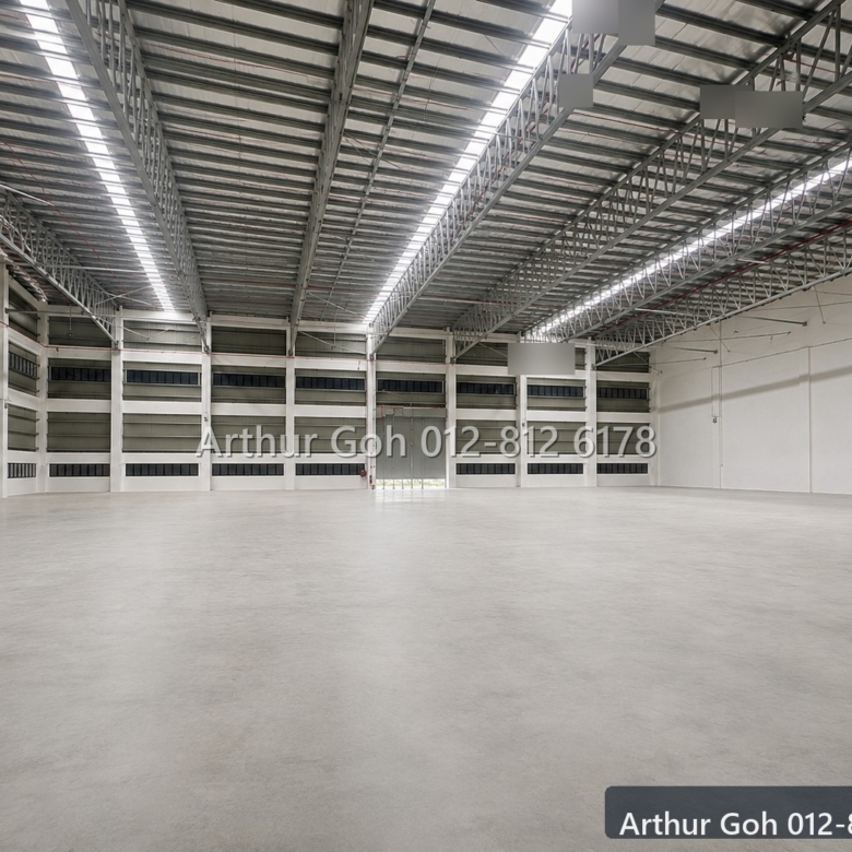 Open factory floor with clear operational space