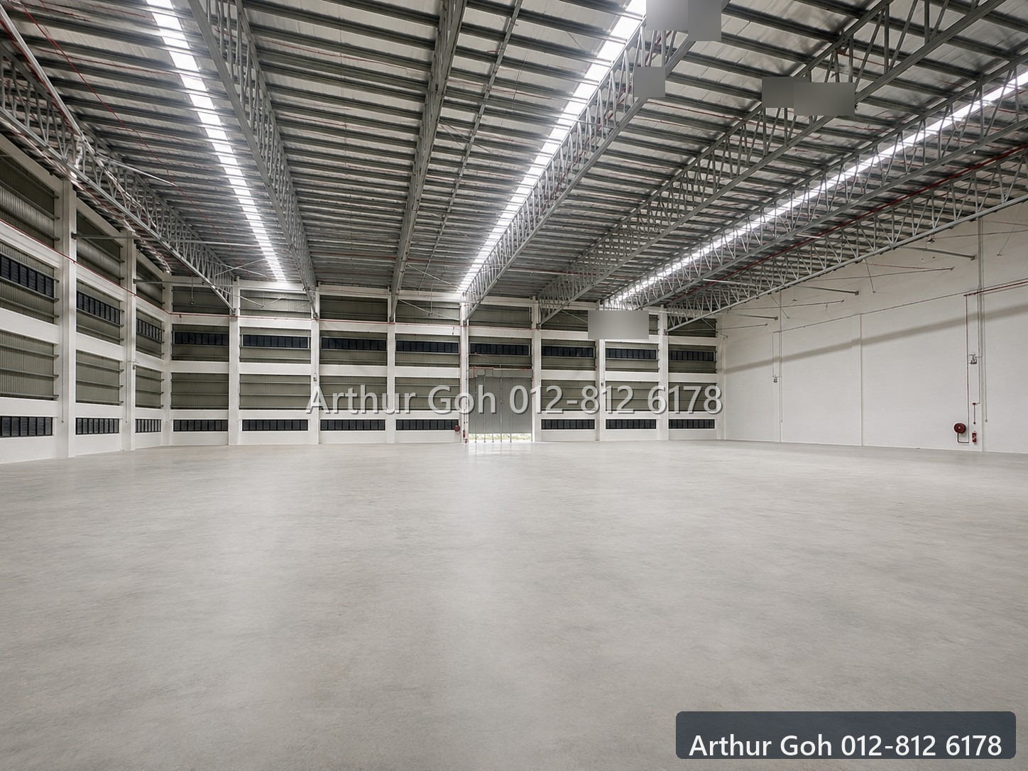 Open factory floor with clear operational space